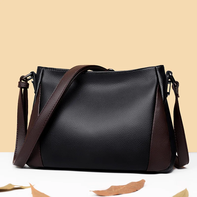 Ladies Fashion Crossbody Bags 2021 High Capacity Retro Shoulder Bag Handbag Female High Quality PU Leather Women Messenger Bag 
Ladies Fashion Crossbody Bags 2021 High Capacity Retro Shoulder Bag Handbag Female High Quality PU Leather Women Messenger Bag