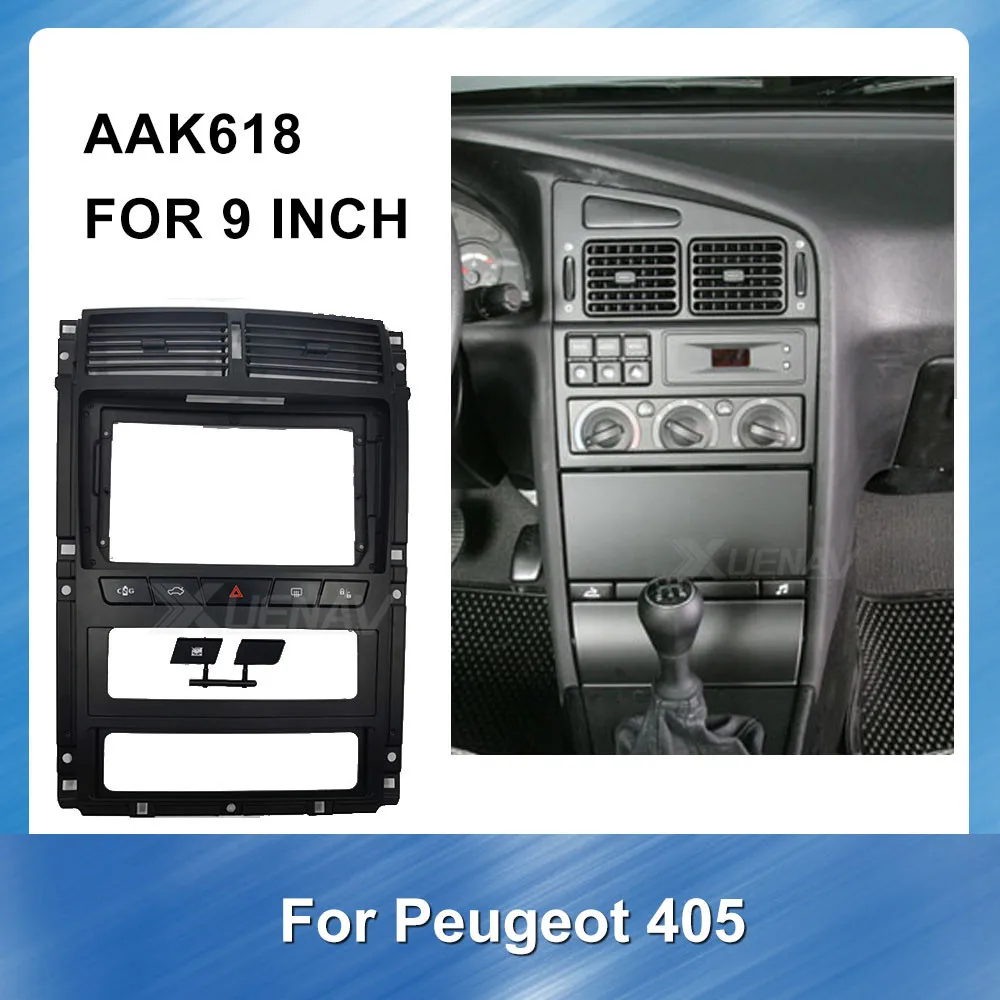 2Din 9 INCH Car for peugeot 405 car dash Frame Installation Dashboard mount kit adapter trim facia panel frame for peugeot GPS
2Din 9 INCH Car for peugeot 405 car dash Frame Installation Dashboard mount kit adapter trim facia panel frame for peugeot GPS