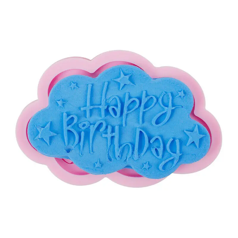 Delidge 1PC Happy Birthday Words Model Silicone Mold DIY Chocolate Mold Birthday Cake Decorating Tools Fondant Baking Mould
Delidge 1PC Happy Birthday Words Model Silicone Mold DIY Chocolate Mold Birthday Cake Decorating Tools Fondant Baking Mould
