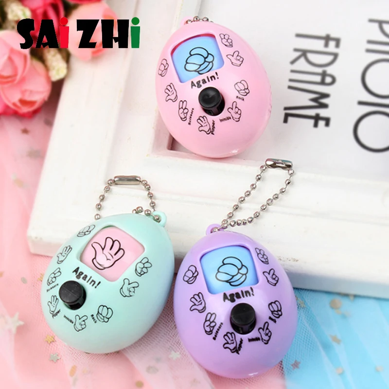 Saizhi игрушки мультфильм креативные скучные каменные ножницы ткань отгадывание