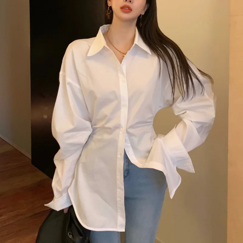 TVOVVIN White Blouse Women Tops Spring Autumn Solid Elegantr Retro Blusas Mujer Korean Single Breasted Shirts Slim Clothing CG7K
TVOVVIN White Blouse Women Tops Spring Autumn Solid Elegantr Retro Blusas Mujer Korean Single Breasted Shirts Slim Clothing CG7K