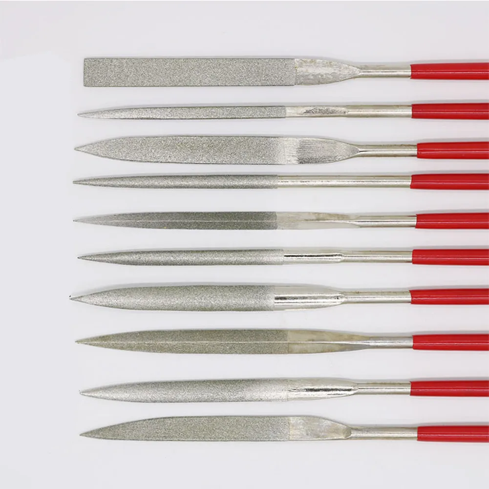 10 / 5-piece Diamond Mini Needle File Set Convenience Tools Ceramic Crafts DIY Wood File Jewelry Polishing Carving Diamond File
10 / 5-piece Diamond Mini Needle File Set Convenience Tools Ceramic Crafts DIY Wood File Jewelry Polishing Carving Diamond File