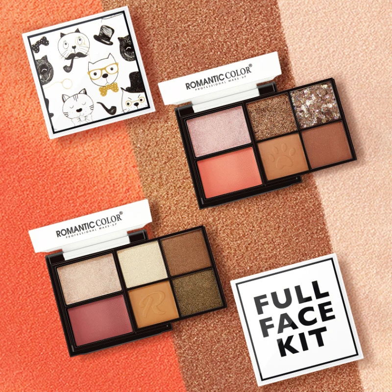 ROMANTIC COLOR Romantic Color Blush Eyeshadow Multipurpose High Gloss Push-Pull Makeup Box Beginner Long Lasting Rouge TSLM1
ROMANTIC COLOR Romantic Color Blush Eyeshadow Multipurpose High Gloss Push-Pull Makeup Box Beginner Long Lasting Rouge TSLM1