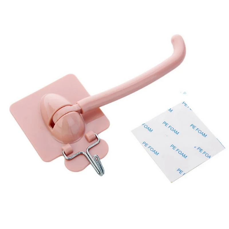 Creative Multi-purpose rotatable double hook kitchen bathroom Adhesive wall nail-free hook Powerful paper hanging towel rack
Creative Multi-purpose rotatable double hook kitchen bathroom Adhesive wall nail-free hook Powerful paper hanging towel rack