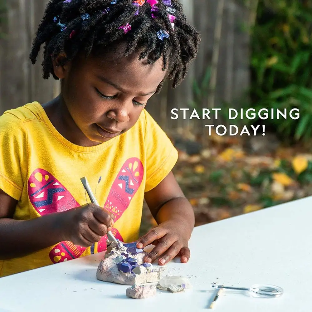 Archeology Dig Discovery Kit Excavate Gems Fossils Rocks Minerals Great Science gift Mineralogy and Geology Enthusiasts Xmas
Archeology Dig Discovery Kit Excavate Gems Fossils Rocks Minerals Great Science gift Mineralogy and Geology Enthusiasts Xmas