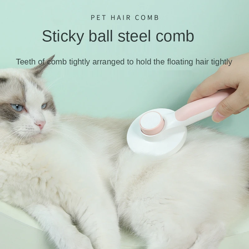 Self Cleaning Slicker Brush for Dog and Cat Removes Undercoat Tangled Hair Massages Particle Pet Comb Improves Circulation
Self Cleaning Slicker Brush for Dog and Cat Removes Undercoat Tangled Hair Massages Particle Pet Comb Improves Circulation