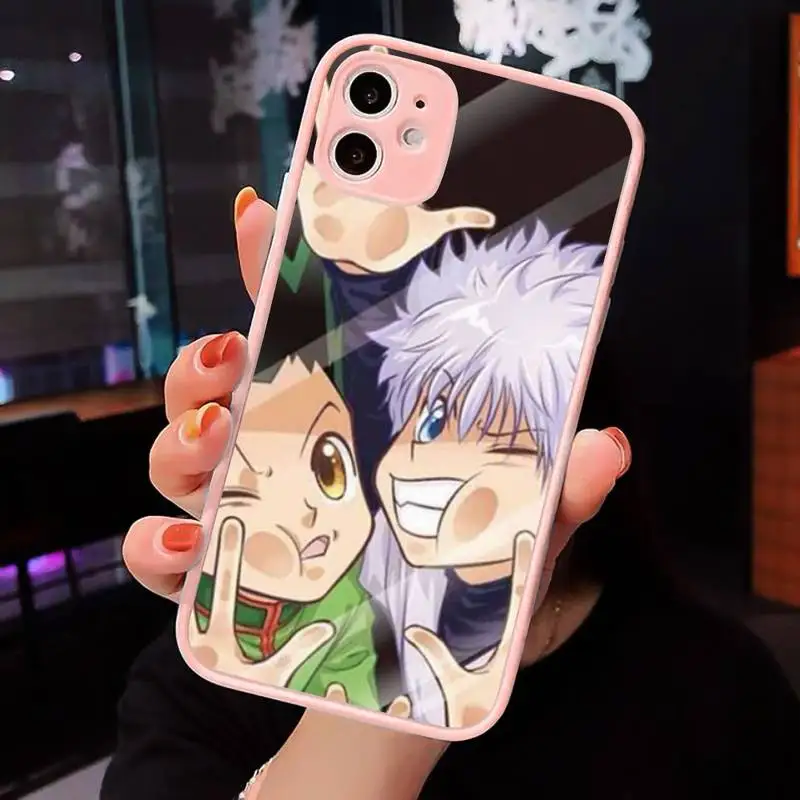 Anime Hunter X Hunter Killua Zaoldyeck Phone Case For iPhone 12 11 Mini Pro XR XS Max 7 8 Plus X Matte transparent
Anime Hunter X Hunter Killua Zaoldyeck Phone Case For iPhone 12 11 Mini Pro XR XS Max 7 8 Plus X Matte transparent