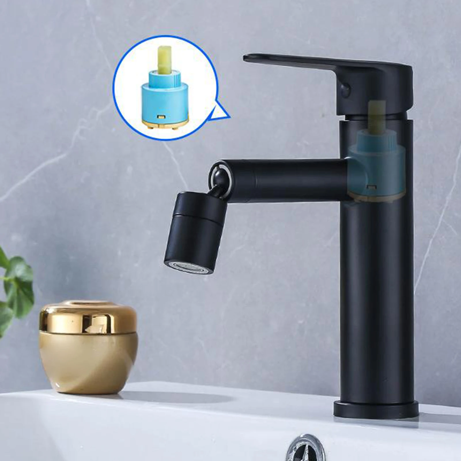 Single Lever Basin Mixer Tap with Hoses Kitchen Bathroom Sink Faucet Deck 
Single Lever Basin Mixer Tap with Hoses Kitchen Bathroom Sink Faucet Deck