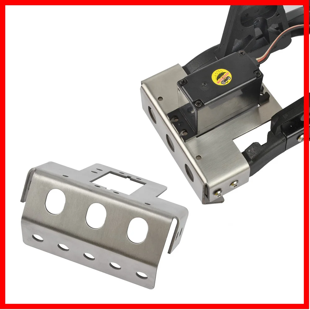 RC Racing car Accessories Stainless Steel Servo Skid Plate for Redcat GEN8 Scout II 1/10 RC Crawler Car Upgrade Parts
RC Racing car Accessories Stainless Steel Servo Skid Plate for Redcat GEN8 Scout II 1/10 RC Crawler Car Upgrade Parts