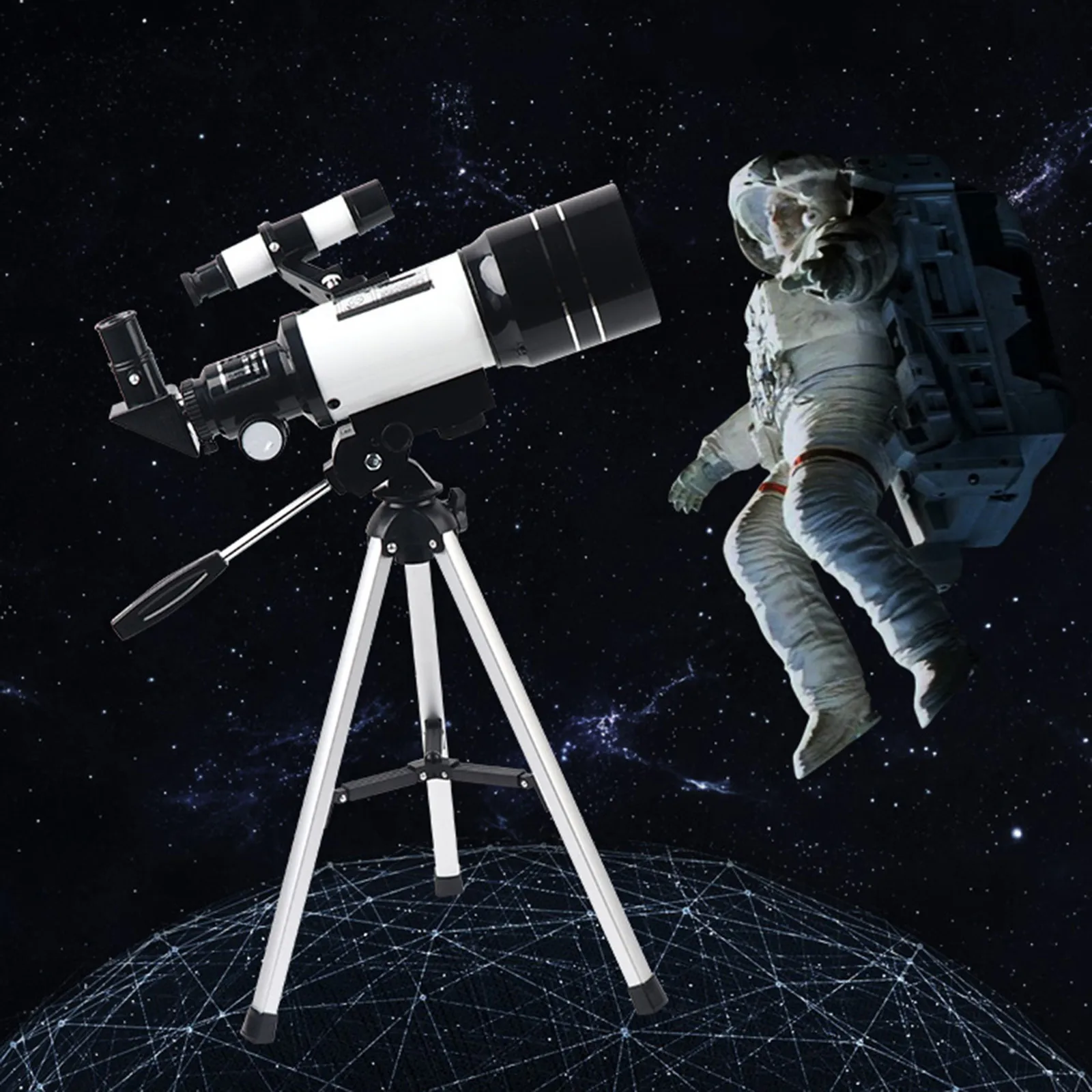 150X 70mm Astronomical Telescope Camping Monocular With Portable Tripod Space Spotting Scope Monocular Telescope for Beginner
150X 70mm Astronomical Telescope Camping Monocular With Portable Tripod Space Spotting Scope Monocular Telescope for Beginner