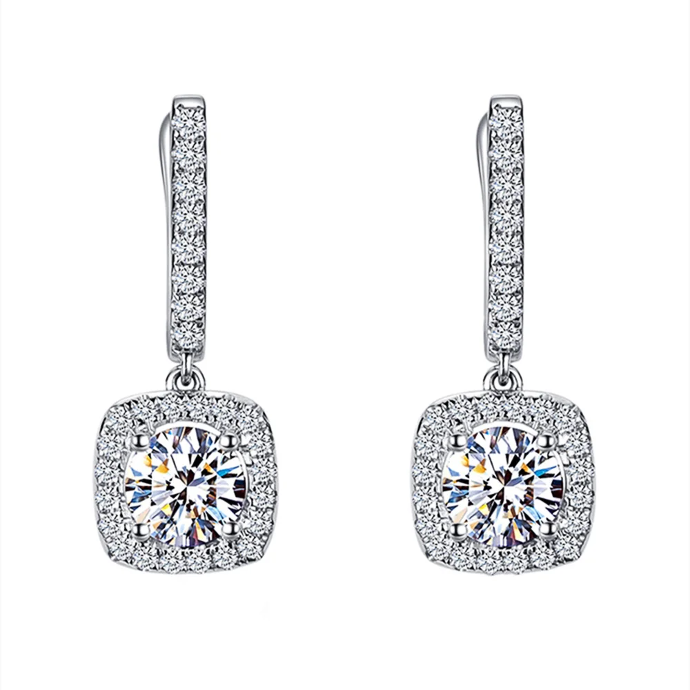 Huitan New Trendy Square Shape Drop Earrings Brilliant Bridal Engagement Wedding Jewelry Elegant Female Dangle Earring Fine Gift
Huitan New Trendy Square Shape Drop Earrings Brilliant Bridal Engagement Wedding Jewelry Elegant Female Dangle Earring Fine Gift