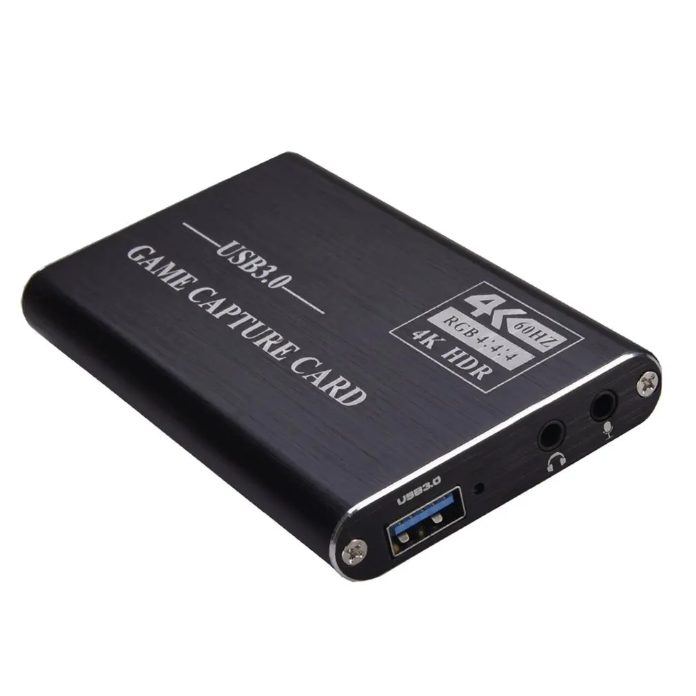 USB 4K 60Hz HDMI-Compatible Video Capture Card 1080P for Game Recording Plate Live Streaming Box USB 3.0 Grabber for PS4 Camera
USB 4K 60Hz HDMI-Compatible Video Capture Card 1080P for Game Recording Plate Live Streaming Box USB 3.0 Grabber for PS4 Camera