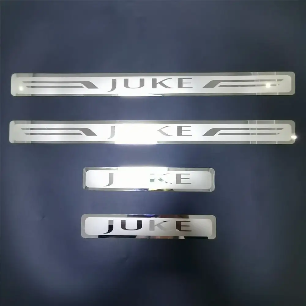 For Nissan JUKE 2010 2011-2018 2019 2020 Door Sill Scuff Plate Trims Stainless Steel Welcome Pedal Guard Car Styling Accessories
For Nissan JUKE 2010 2011-2018 2019 2020 Door Sill Scuff Plate Trims Stainless Steel Welcome Pedal Guard Car Styling Accessories
