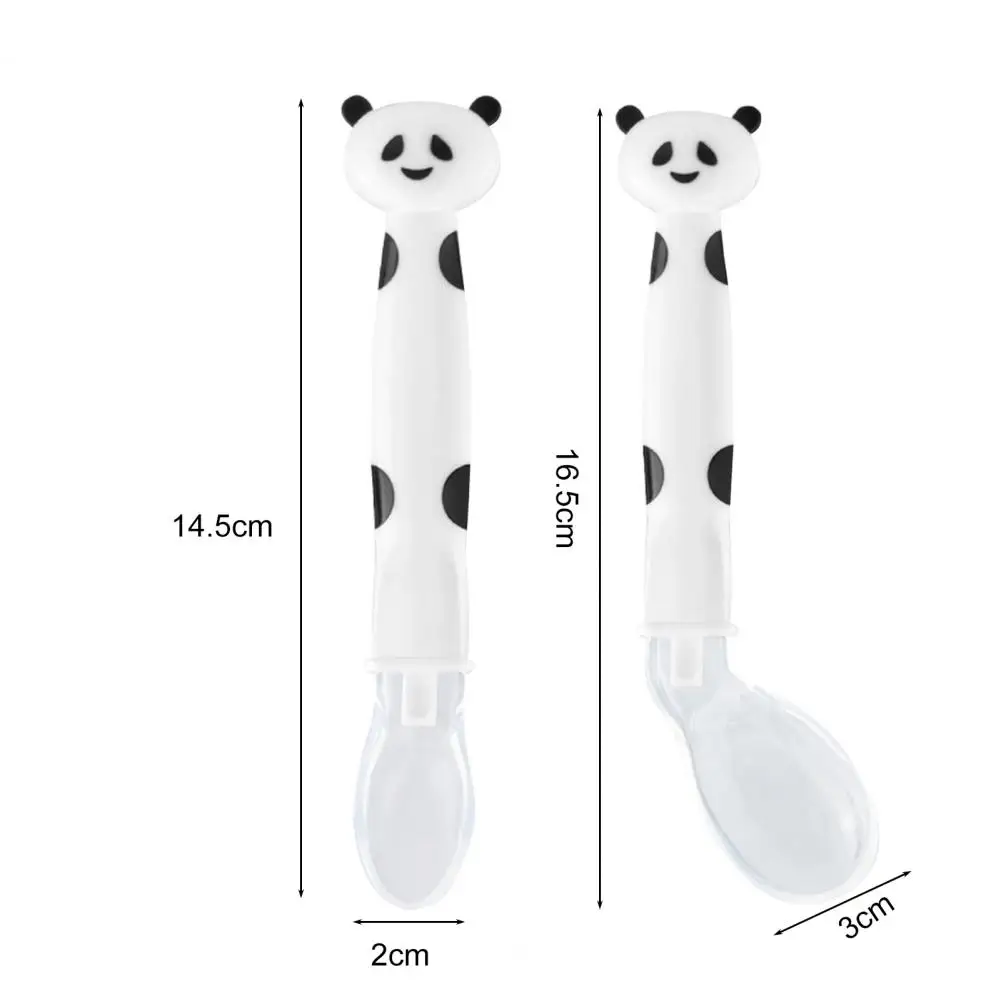Solid Feeding Utensils Baby Spoon Cartoon Panda Multi-use Food Grade Material Infant Dining Tableware for Newborn 
Solid Feeding Utensils Baby Spoon Cartoon Panda Multi-use Food Grade Material Infant Dining Tableware for Newborn