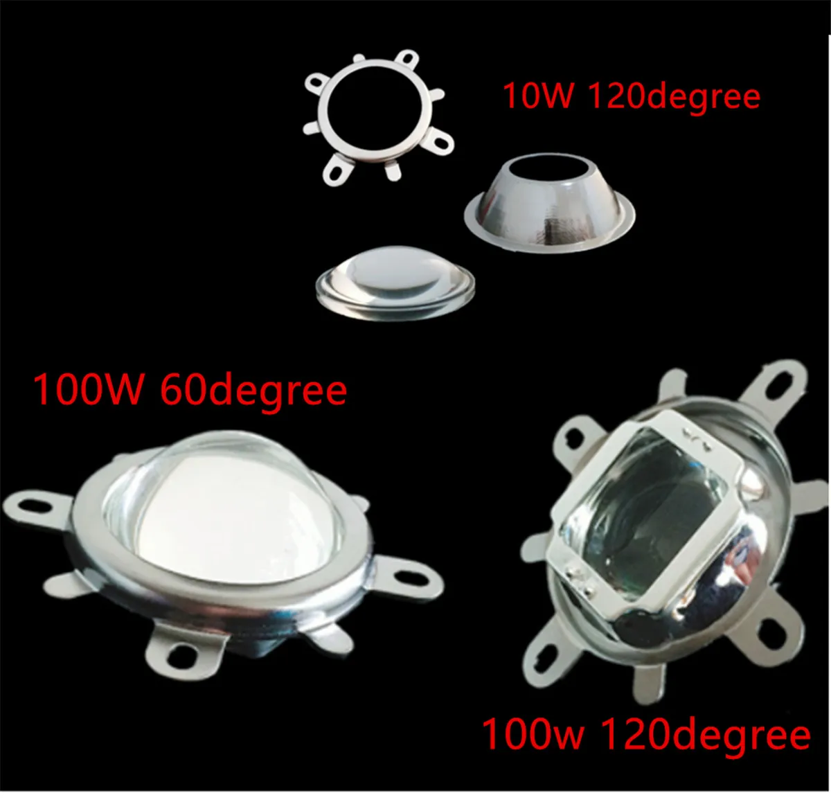 10W 20W 30W 50W 70W 100W Integrated LED Light 44mm Lens + 50mm Reflector Collimator + Fixed Bracket 60/120 degrees
10W 20W 30W 50W 70W 100W Integrated LED Light 44mm Lens + 50mm Reflector Collimator + Fixed Bracket 60/120 degrees