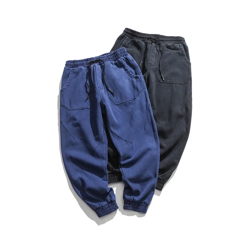 Winter Overalls Men Casual Streetwear Retro Fluffy Warm Cargo Pants Elastic Waist Vintage Blue Jogger Pants Male Plus Size XXL
Winter Overalls Men Casual Streetwear Retro Fluffy Warm Cargo Pants Elastic Waist Vintage Blue Jogger Pants Male Plus Size XXL