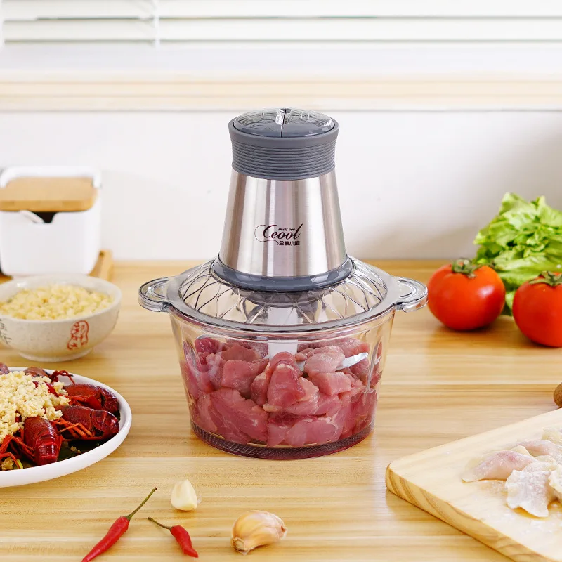 2L capacity electric chopper fast meat grinder mincer vegetable food processor slicer meat slicer stainless steel electric
2L capacity electric chopper fast meat grinder mincer vegetable food processor slicer meat slicer stainless steel electric