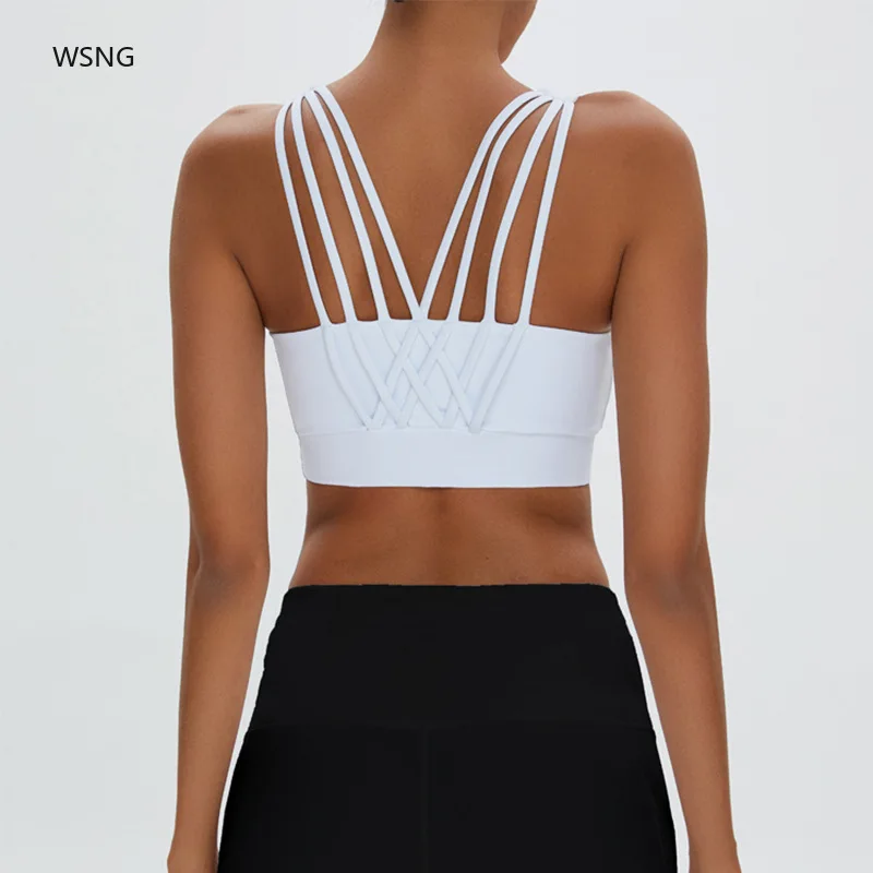 New Arrival Sports Underwear Fitness Bra Yoga Vest Style Good-quantity Material Comfortable Workout Sports Bra Shockproof
New Arrival Sports Underwear Fitness Bra Yoga Vest Style Good-quantity Material Comfortable Workout Sports Bra Shockproof