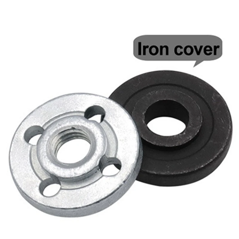 2pcs Angle Grinder Lock Nut Inner Outer Flange Metal Pressure Plate Polishing 
2pcs Angle Grinder Lock Nut Inner Outer Flange Metal Pressure Plate Polishing