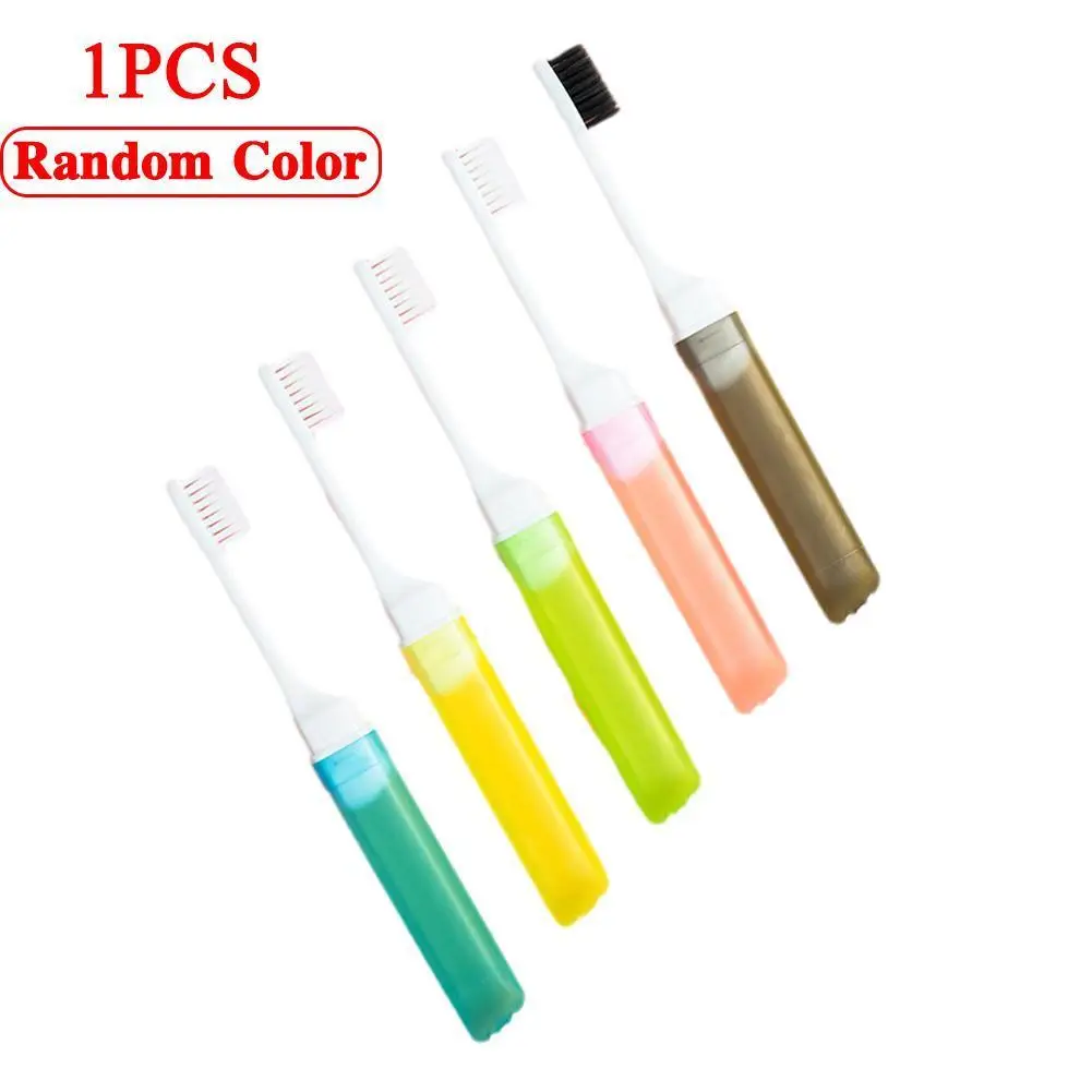 1pc Colorful Portable Travel Toothbrush Folding Toothbrush Soft Bristles Toothbrush Care Soft Toothbrush Camping Supplies
1pc Colorful Portable Travel Toothbrush Folding Toothbrush Soft Bristles Toothbrush Care Soft Toothbrush Camping Supplies