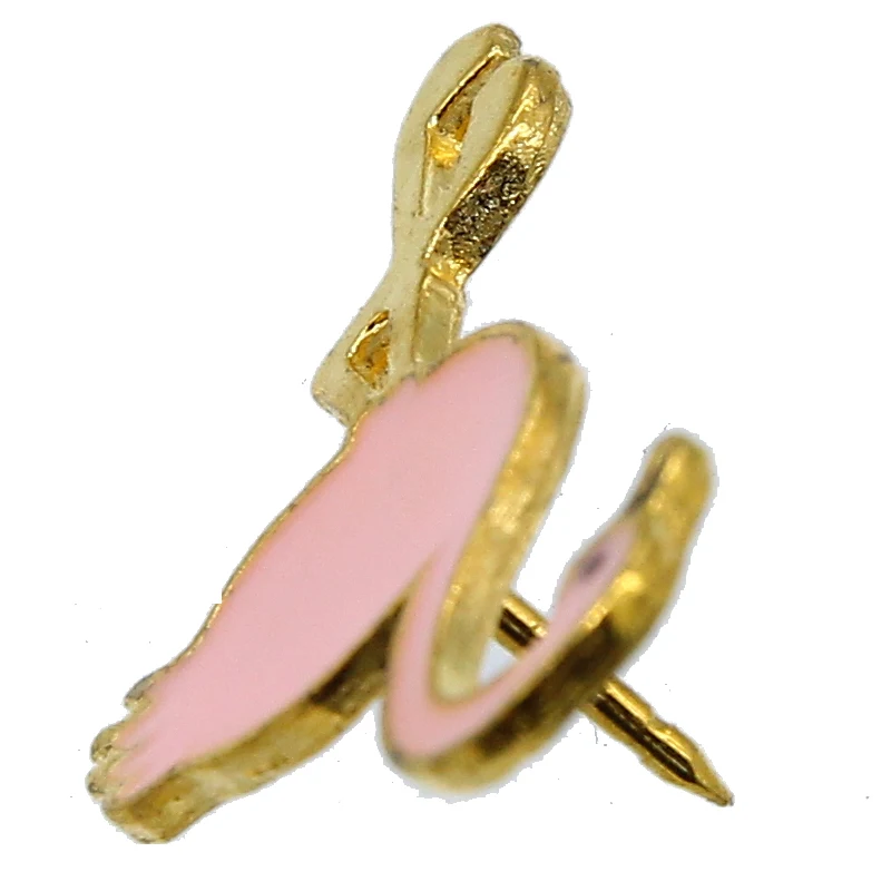 Милые розовые эмалированные Броши фламинго картонные ювелирные изделия для