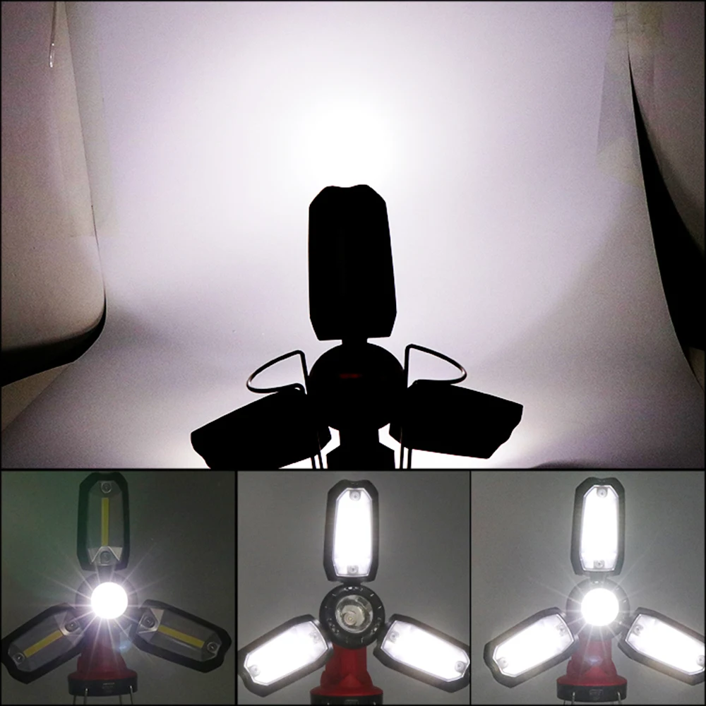 Рабочий свет Foco светодиодный перезаряжаемый рабочий светильник COB XPE портативный