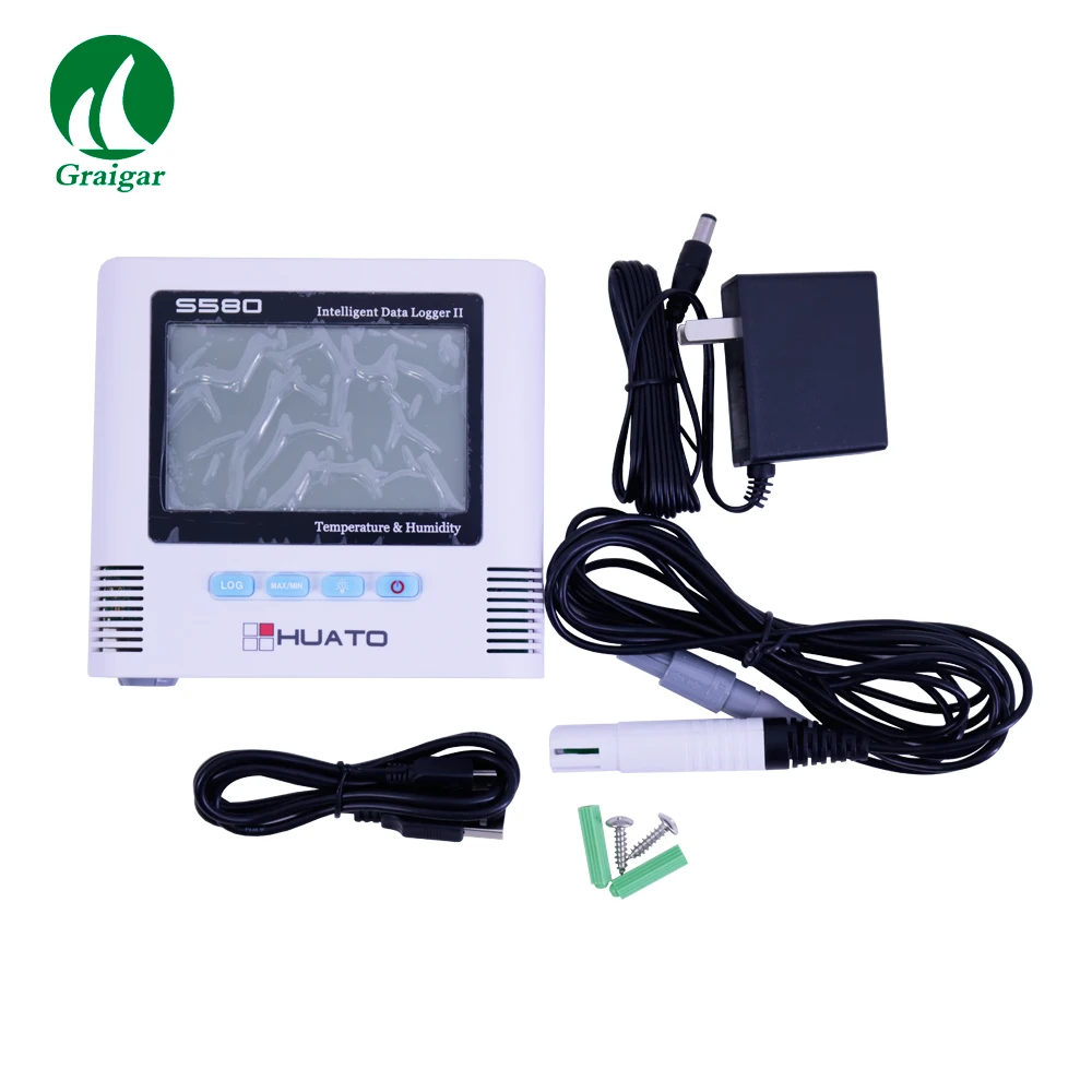 S580-EX Temperature and Humidity Data Logger Resolution 0.1C / 0.1%RH 
S580-EX Temperature and Humidity Data Logger Resolution 0.1C / 0.1%RH