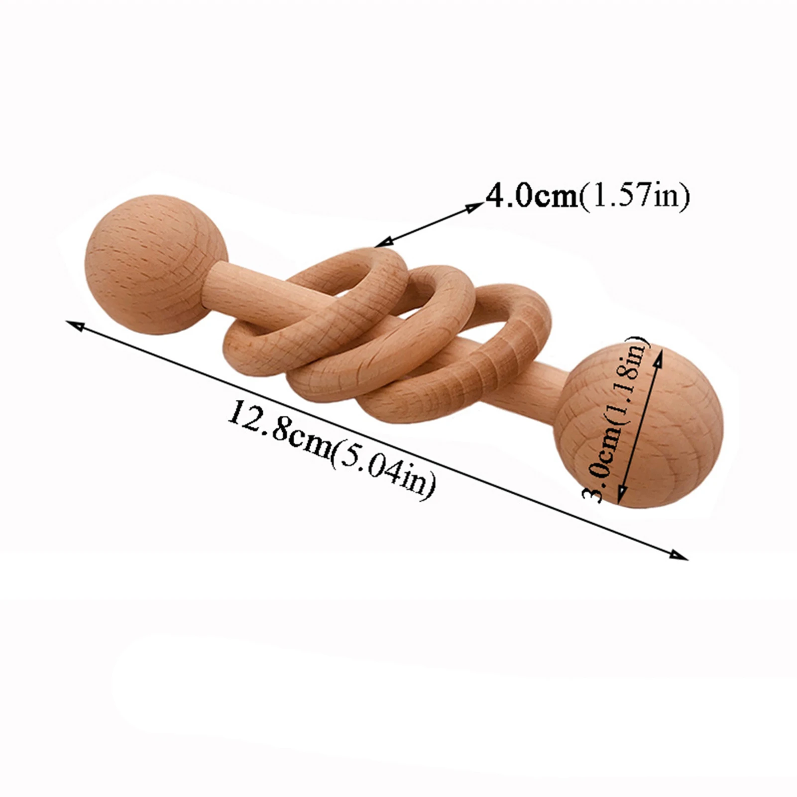 Non-toxic Beech Rattles Wooden Intellectual Developing Teether Bed Bell Baby Toys Beading Beech Musical Newborn Toys For Toddler
Non-toxic Beech Rattles Wooden Intellectual Developing Teether Bed Bell Baby Toys Beading Beech Musical Newborn Toys For Toddler
