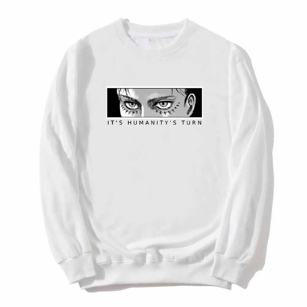 Attack on Titan Eren Jaeger Eyes Print Sweatshirts Male Crewneck Long Sleeves Sweatshirt Anime Harajuku Style Tracksuit Pullover
Attack on Titan Eren Jaeger Eyes Print Sweatshirts Male Crewneck Long Sleeves Sweatshirt Anime Harajuku Style Tracksuit Pullover