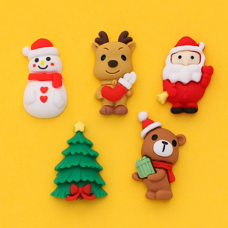 10PCS Santa Snowman Diy Mobile Phone Shell Simulation Cream Glue Material Handmade Small Cartoon Resin Accessories
10PCS Santa Snowman Diy Mobile Phone Shell Simulation Cream Glue Material Handmade Small Cartoon Resin Accessories