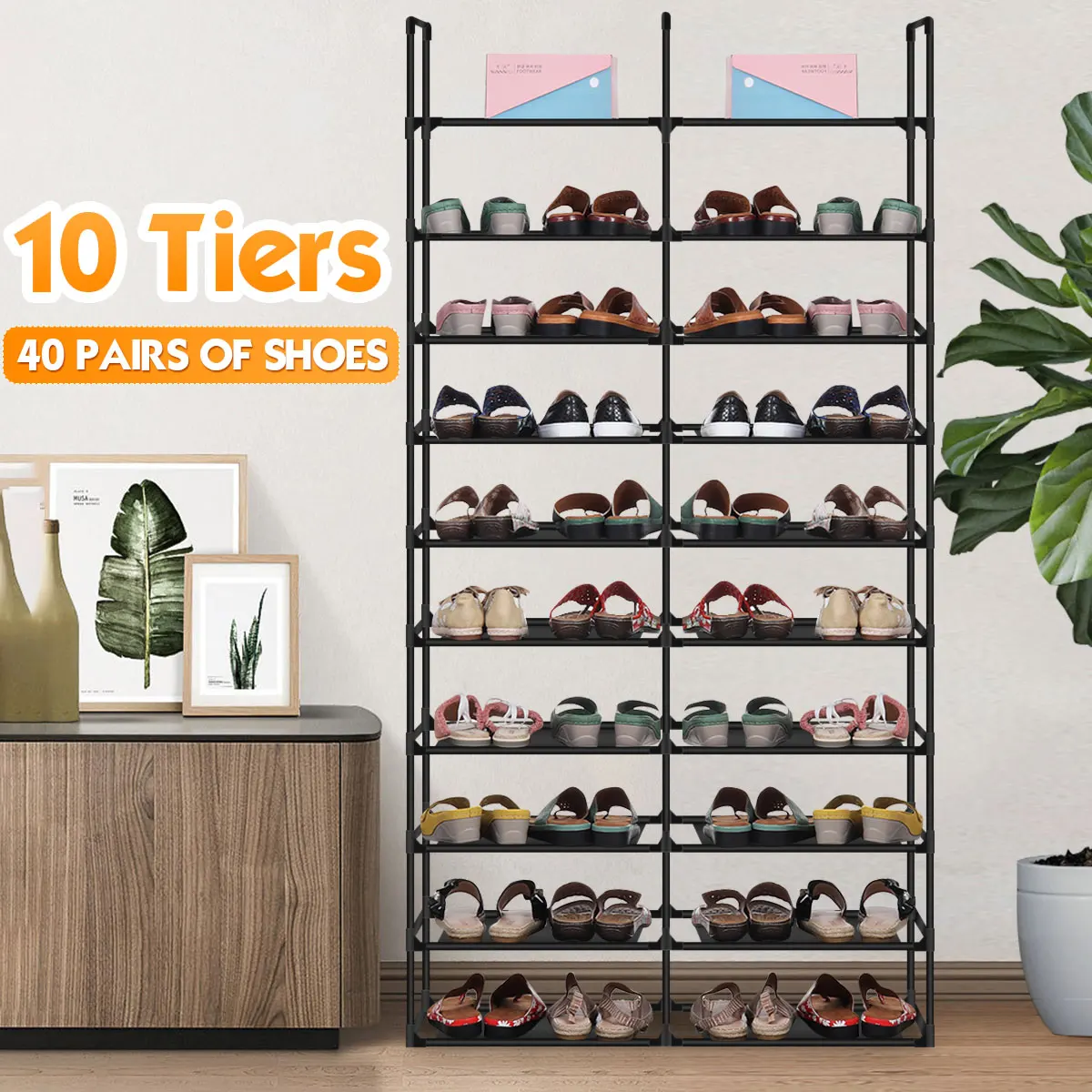 10 Layer Shoe Rack DIY Cabinets Shoe Rack Accessories Standing Living Bedroom Shoe Rack Storage Organizer Large Display Shelf
10 Layer Shoe Rack DIY Cabinets Shoe Rack Accessories Standing Living Bedroom Shoe Rack Storage Organizer Large Display Shelf