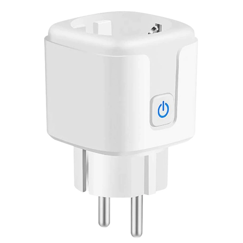 Умная Беспроводная розетка 16 А с Wi-Fi и монитором питания, розетка с таймером для умного дома, работает с приложением Tuya Home и европейской вилк... 
Умная Беспроводная розетка 16 А с Wi-Fi и монитором питания, розетка с таймером для умного дома, работает с приложением Tuya Home и европейской вилк...