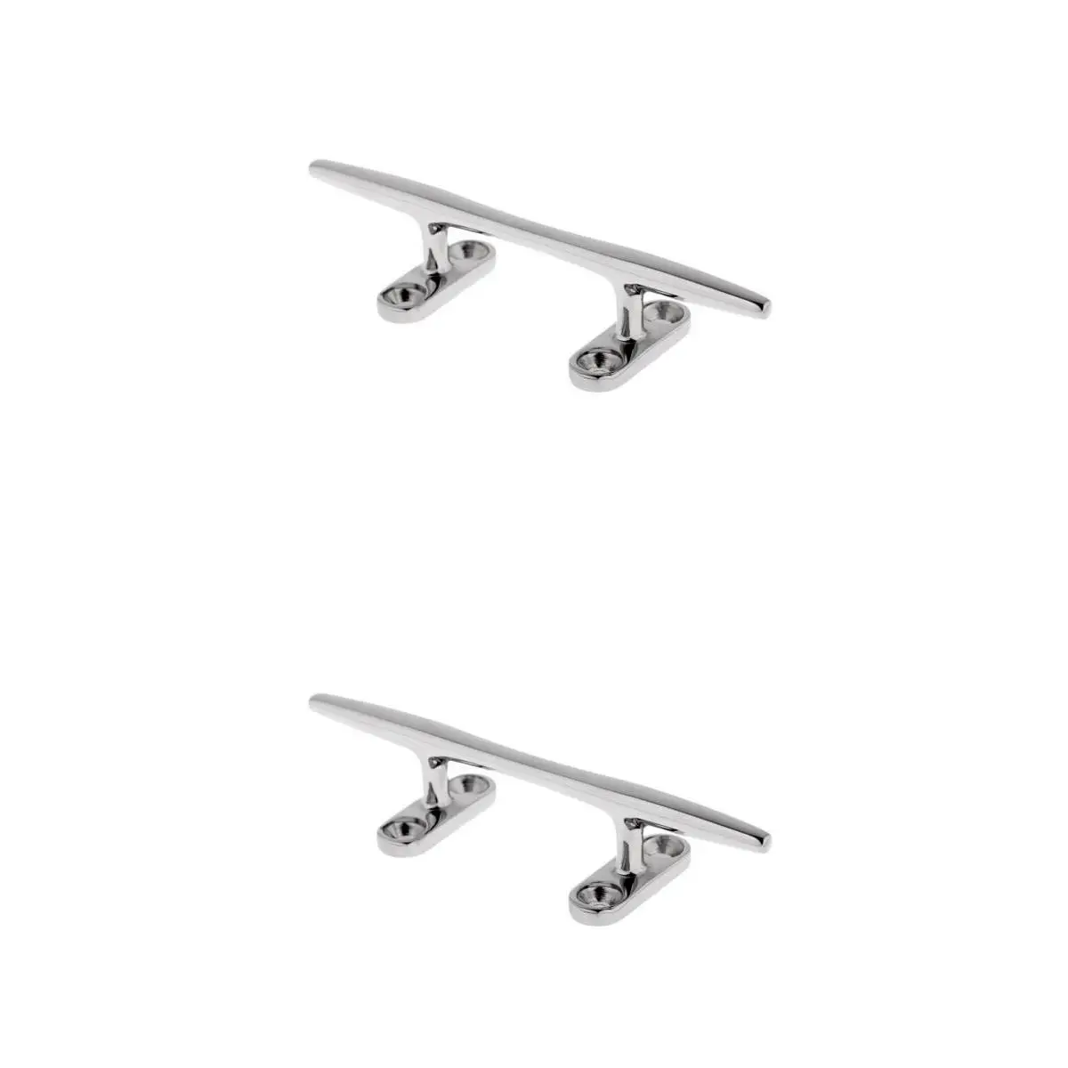 316 Stainless Steel Marine Boat Yacht Deck Dock Sleek Line Rope Cleat 5inch +6inch
316 Stainless Steel Marine Boat Yacht Deck Dock Sleek Line Rope Cleat 5inch +6inch