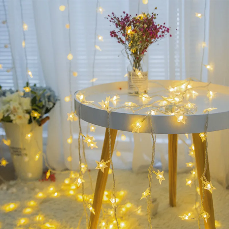 LED Starlights Are Filled with Star-colored Light Room Decorative Lights Battery Interior Decoration Lights
LED Starlights Are Filled with Star-colored Light Room Decorative Lights Battery Interior Decoration Lights