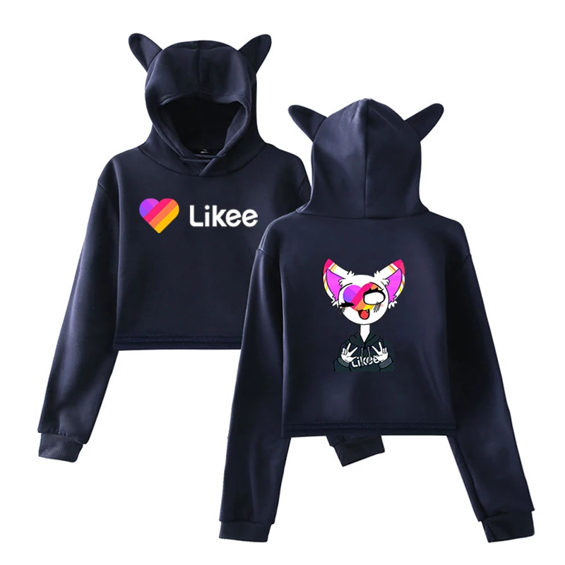 LIKEE App Street Fashion Hip Hop Hoodie Likee Hoodie Sweatshirt Casual Girls Women Hooded Pullover Long Sleeve Russia Style
LIKEE App Street Fashion Hip Hop Hoodie Likee Hoodie Sweatshirt Casual Girls Women Hooded Pullover Long Sleeve Russia Style