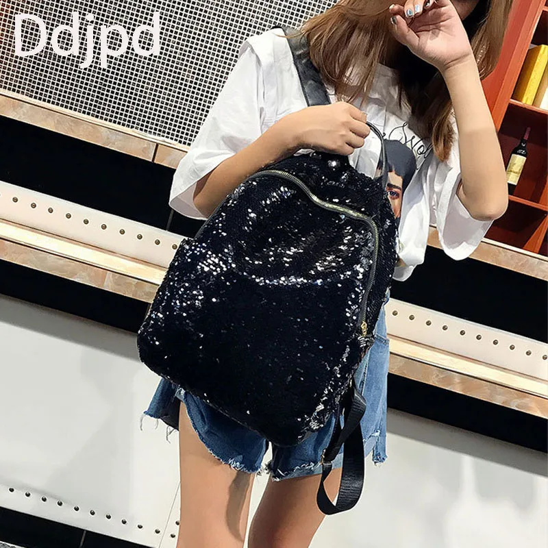 Ddjpd New Sequin Women's Backpack Fashion Street Casual Backpack All-Match Student School Bag Backpack Youth Travel Backpack
Ddjpd New Sequin Women's Backpack Fashion Street Casual Backpack All-Match Student School Bag Backpack Youth Travel Backpack