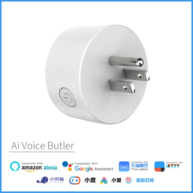 Hao Deng Smart Plug US outlet Smart Socket Work With Alexa Google Home IFTTT Smart House Voice Control With Power Monitor Timing
Hao Deng Smart Plug US outlet Smart Socket Work With Alexa Google Home IFTTT Smart House Voice Control With Power Monitor Timing
