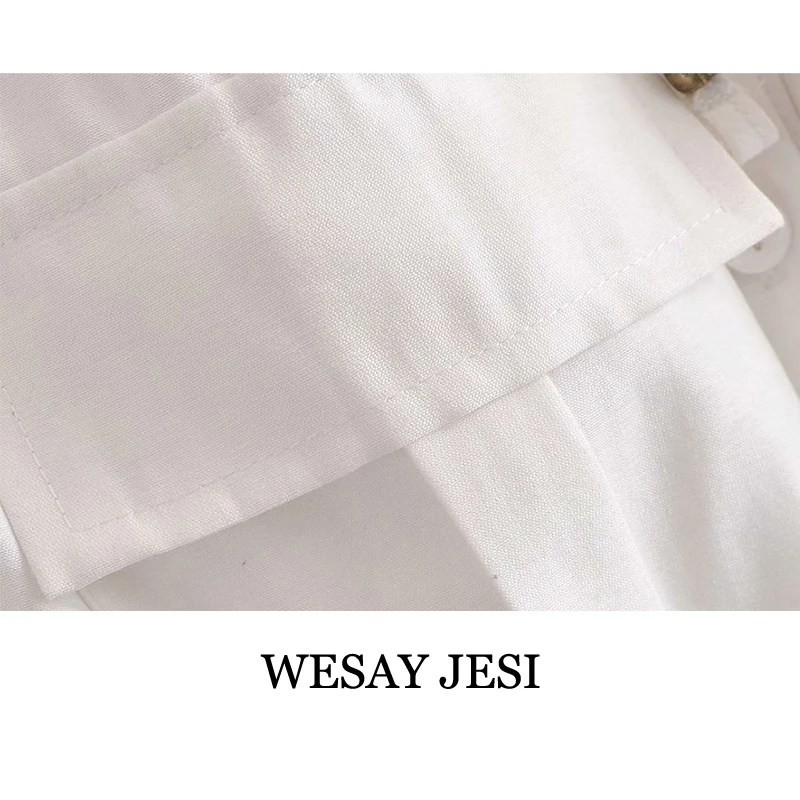 WESAY JESI Summer Dress Women 2021 Mini Skirt Elegant Solid Fashion Long Sleeve Women Clothing Single Breasted Pockets Female
WESAY JESI Summer Dress Women 2021 Mini Skirt Elegant Solid Fashion Long Sleeve Women Clothing Single Breasted Pockets Female