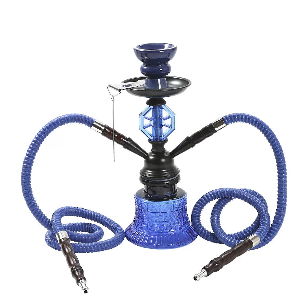 High quality Double Hose Hookah Travel Shisha Pipe Set Chicha Narguile completo with Bowl Metal Charcoal Tongs Smoking Pipe
High quality Double Hose Hookah Travel Shisha Pipe Set Chicha Narguile completo with Bowl Metal Charcoal Tongs Smoking Pipe