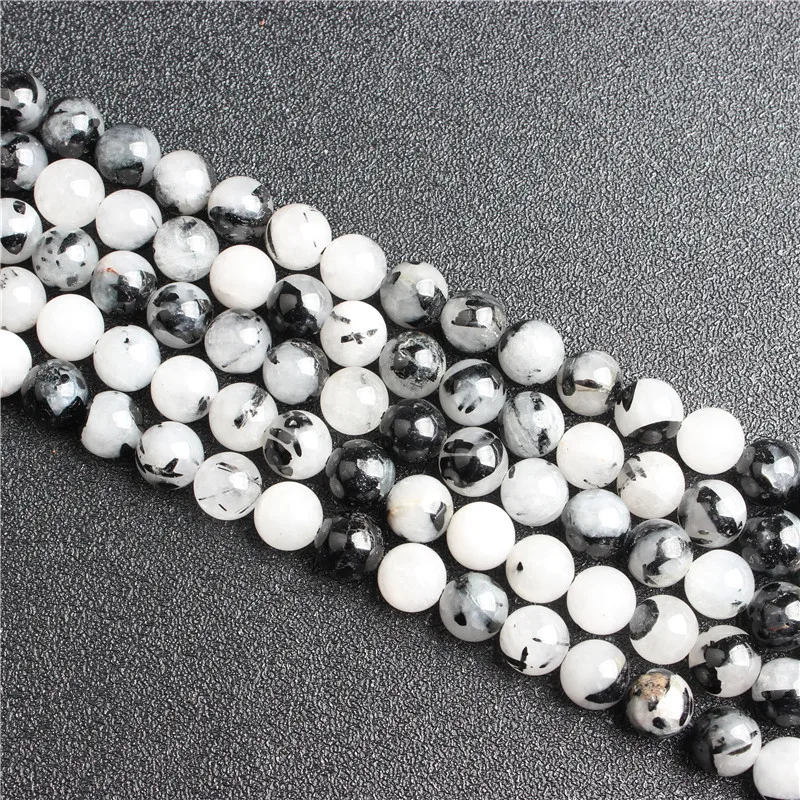 Natural stone round bead black hair crystal loose bead 6 / 8 / 10 / 12mm suitable for jewelry making DIY Bracelet Necklace
Natural stone round bead black hair crystal loose bead 6 / 8 / 10 / 12mm suitable for jewelry making DIY Bracelet Necklace