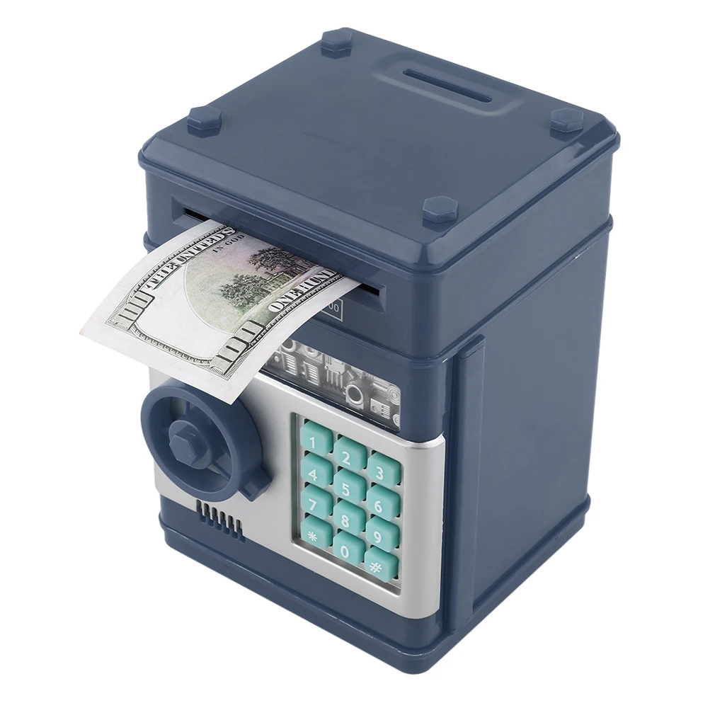 Eworld Hot New Piggy Bank Mini ATM Money Box Safety Electronic Password Chewing Coin Cash Deposit Machine Gift for Children Kids
Eworld Hot New Piggy Bank Mini ATM Money Box Safety Electronic Password Chewing Coin Cash Deposit Machine Gift for Children Kids