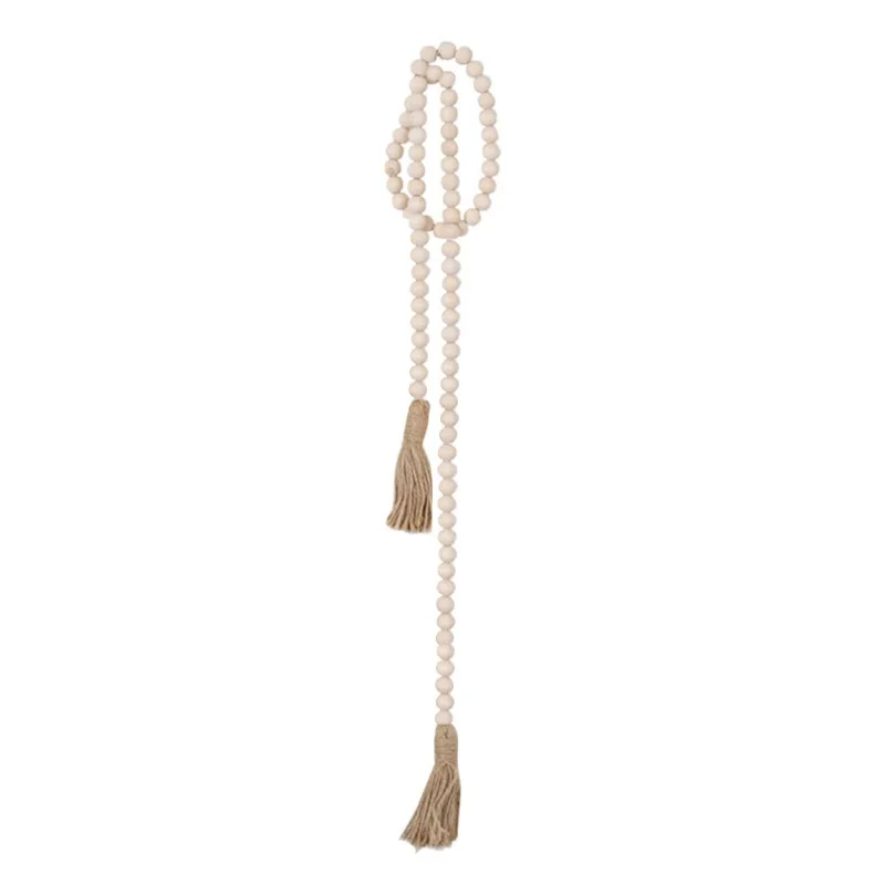 CN Wood Bead Garland With Tassels Farmhouse Rustic Wall Decorative Ornament Woven Wall Hanging Decorations.
CN Wood Bead Garland With Tassels Farmhouse Rustic Wall Decorative Ornament Woven Wall Hanging Decorations.