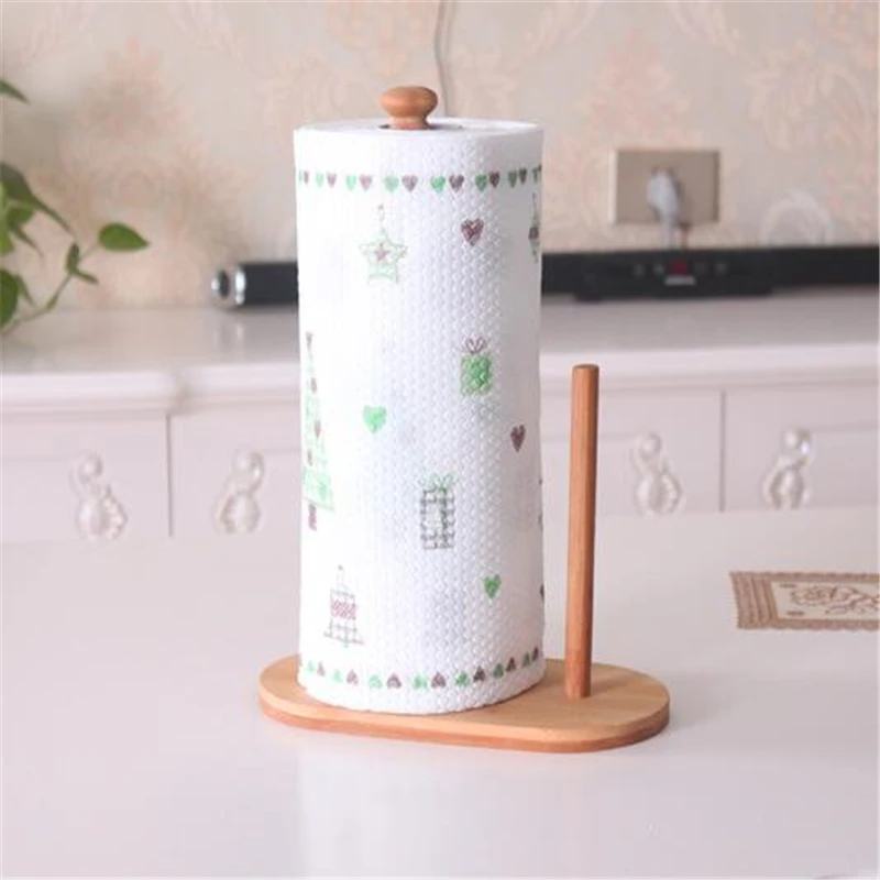 Bamboo Vertical Stand Roll Paper Stand Holder Kitchen Paper Towel Toilet Tissue Holder Household Kitchen Tool
Bamboo Vertical Stand Roll Paper Stand Holder Kitchen Paper Towel Toilet Tissue Holder Household Kitchen Tool