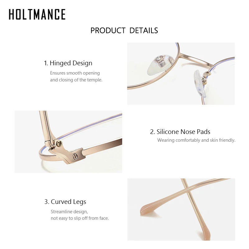 Vintage Round Anti Blue Light Glasses Frame for Men Women Computer Gaming Glasses Clear Lens Fashion Optical Glasses UV400
Vintage Round Anti Blue Light Glasses Frame for Men Women Computer Gaming Glasses Clear Lens Fashion Optical Glasses UV400