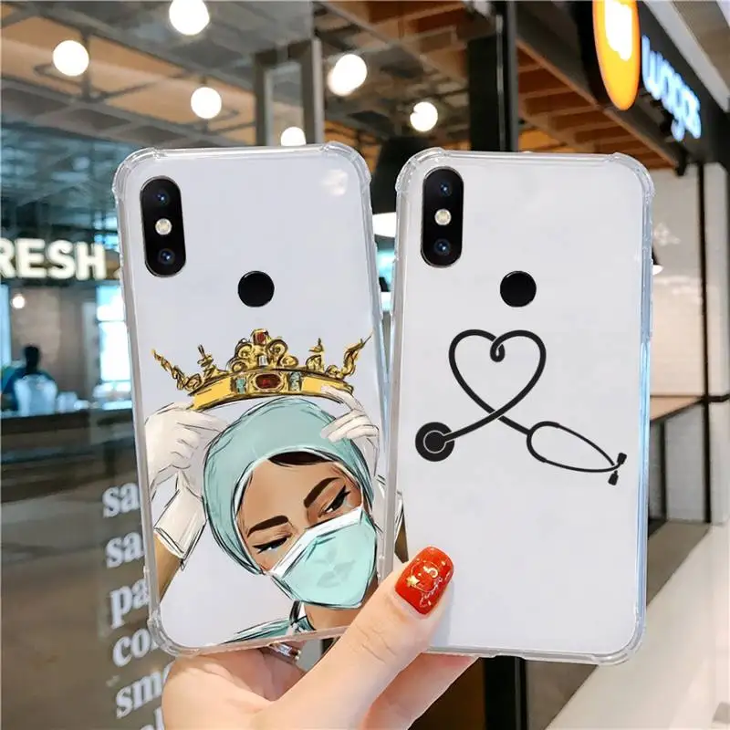 Nurse Medicine Doctor cartoon Phone Case Transparent for Xiaomi cc max mix note 3 2 6 8 5 10 11 9 10 play x s se lite pro
Nurse Medicine Doctor cartoon Phone Case Transparent for Xiaomi cc max mix note 3 2 6 8 5 10 11 9 10 play x s se lite pro