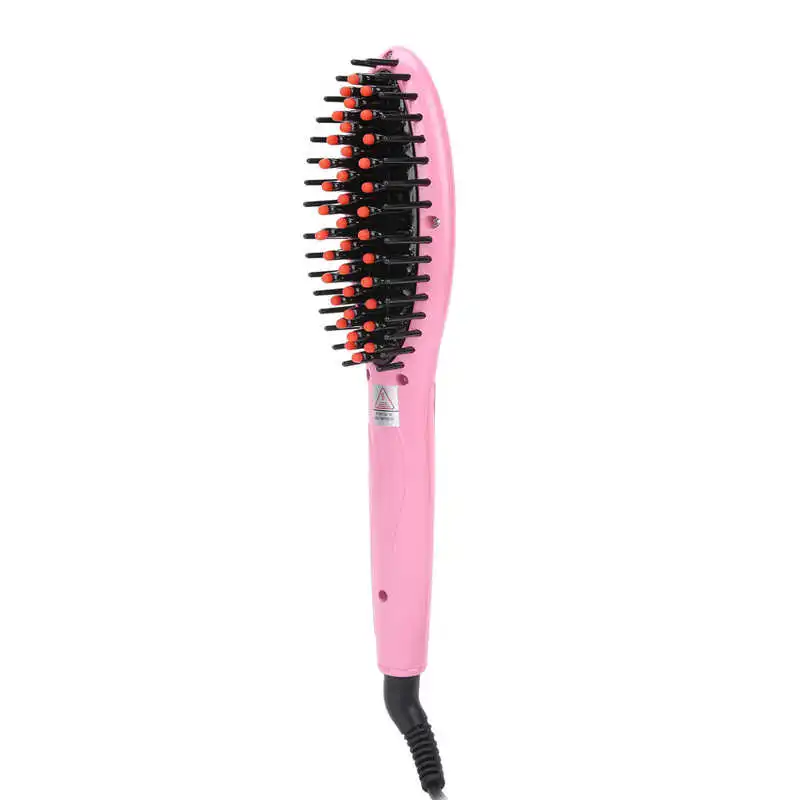 

Hair Brush Hair Brush Household Hair Straightener Brush Negative Ion Styling Brush Hairdressing Tool 100‑240V Hairbrush