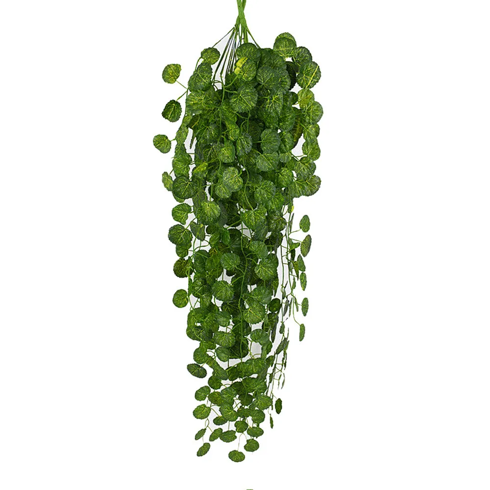 1PC Artificial Ivy green Leaf Garland Plants Fake Hanging Vine Plant Leaves Garland Home Garden Green Wall Decoration 
1PC Artificial Ivy green Leaf Garland Plants Fake Hanging Vine Plant Leaves Garland Home Garden Green Wall Decoration