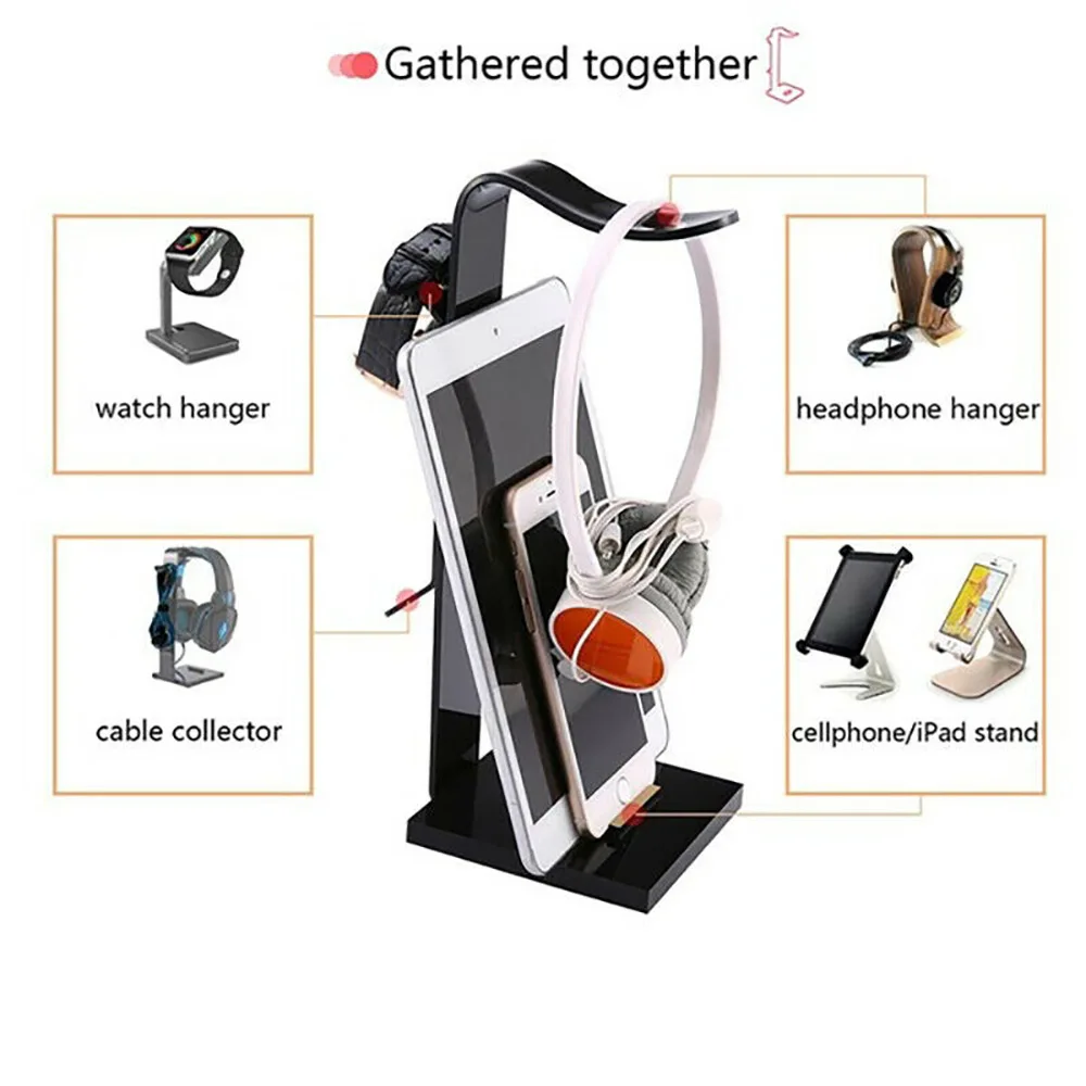 Universal Headphone Stand Acrylic Headset Earphone Stand Holder Display For Gaming Headsets Stable And Sturdy Headphone
Universal Headphone Stand Acrylic Headset Earphone Stand Holder Display For Gaming Headsets Stable And Sturdy Headphone