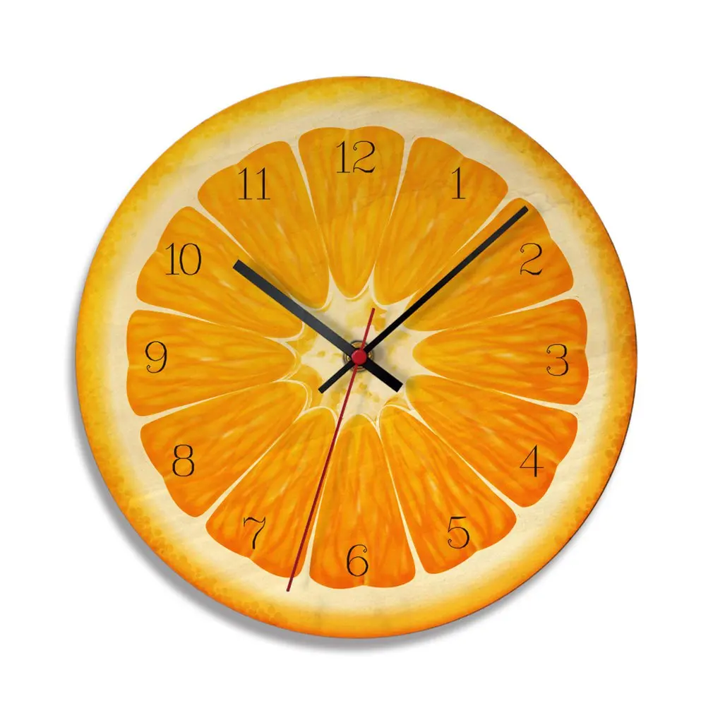 Home Decorative Wall Clock Creative Fruit Modern Kitchen Lemon Clock Silent Scanning Movement Living Room Clock Art Timepieces
Home Decorative Wall Clock Creative Fruit Modern Kitchen Lemon Clock Silent Scanning Movement Living Room Clock Art Timepieces