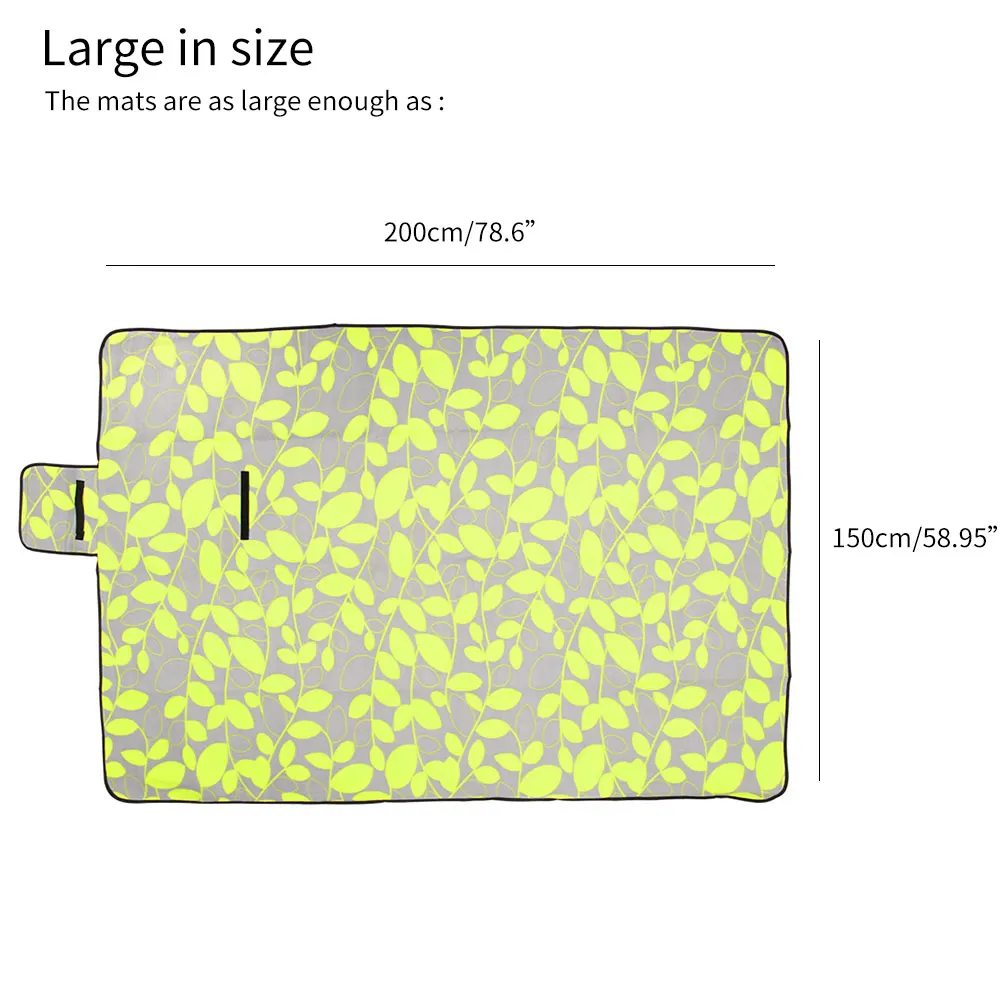 Waterproof Folding Picnic Mat Outdoor Camping Beach Moisture-Proof Blanket Portable Camping Mat Hiking Beach Pad Accessories 
Waterproof Folding Picnic Mat Outdoor Camping Beach Moisture-Proof Blanket Portable Camping Mat Hiking Beach Pad Accessories